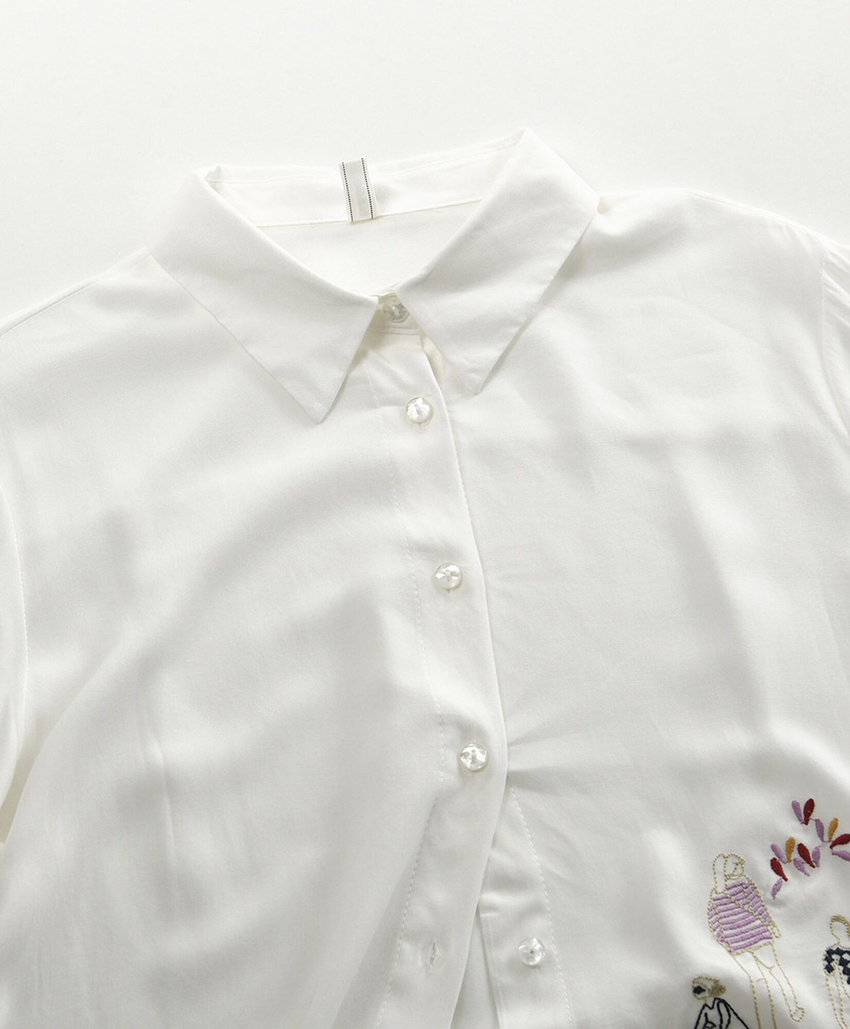 Blusa mujer oversize bicicletas bordada Blusa mujer oversize bicicletas bordada