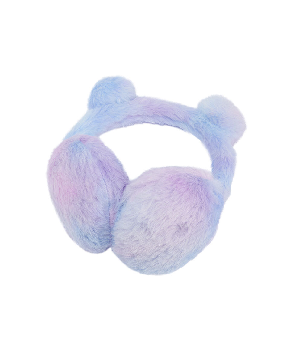 Orejera ni&ntilde;a dise&ntilde;o purpura