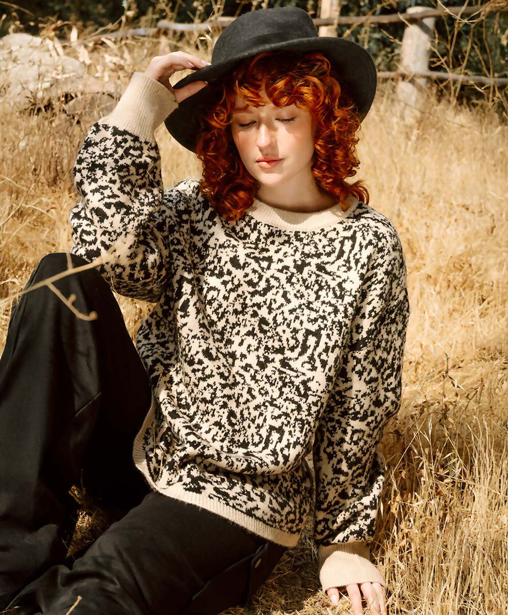 Sweater mujer animal print leopardo Sweater mujer animal print leopardo