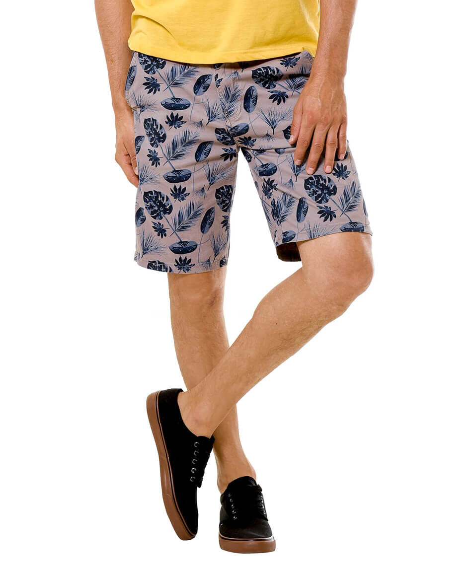 Bermuda twill print