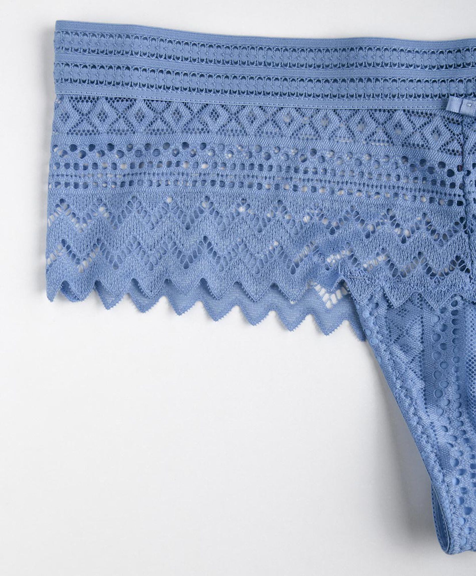 Colaless mujer encajes zigzag Colaless mujer encajes zigzag