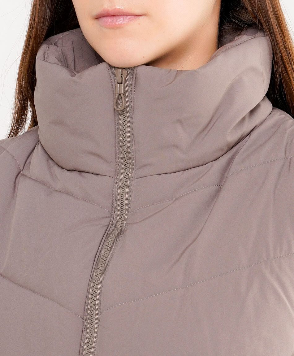 Parka mujer corta sin mangas