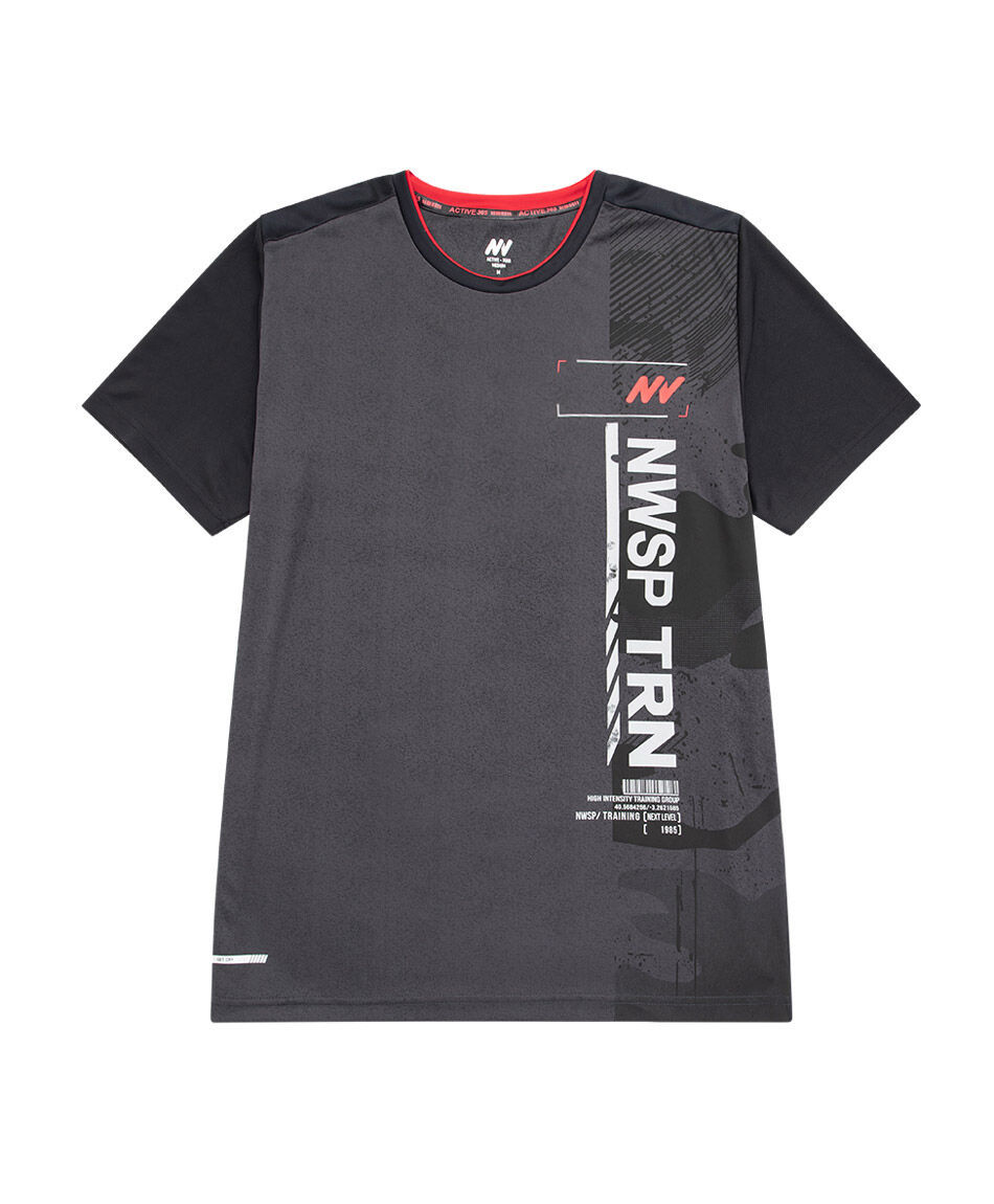 Polera deportiva hombre time running