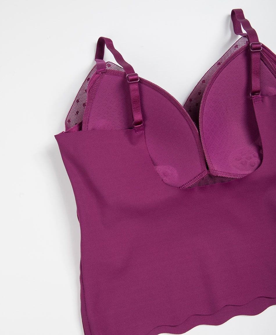 Bralette mujer seamless pretina ancha