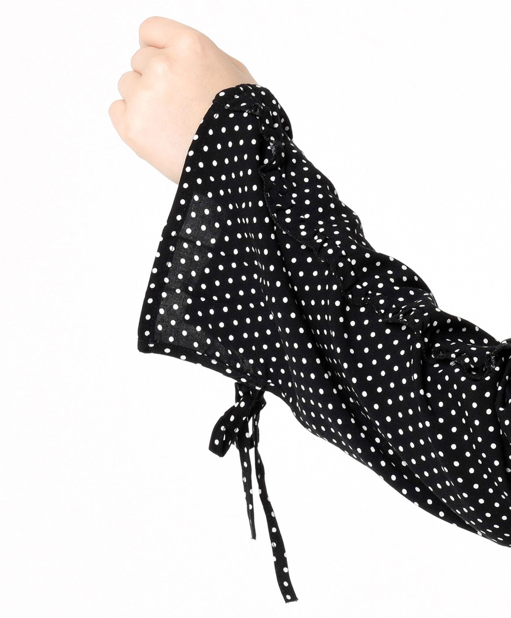 Blusa mujer puntitos y lazos Blusa mujer puntitos y lazos