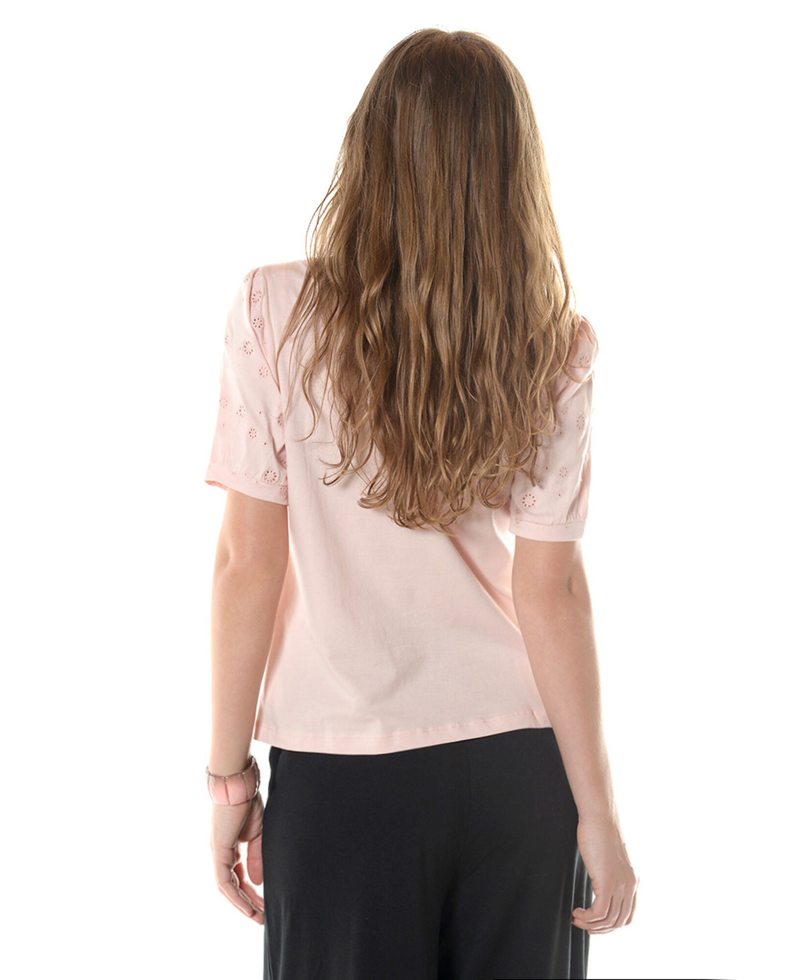 Polera manga bordados Polera manga bordados