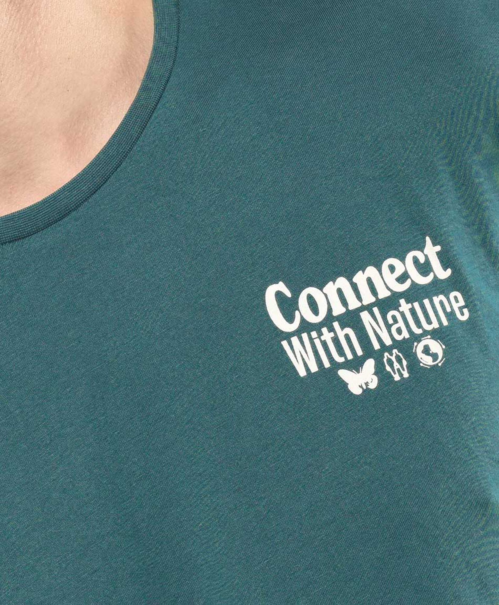 Polera hombre doble estampado nature Polera hombre doble estampado nature