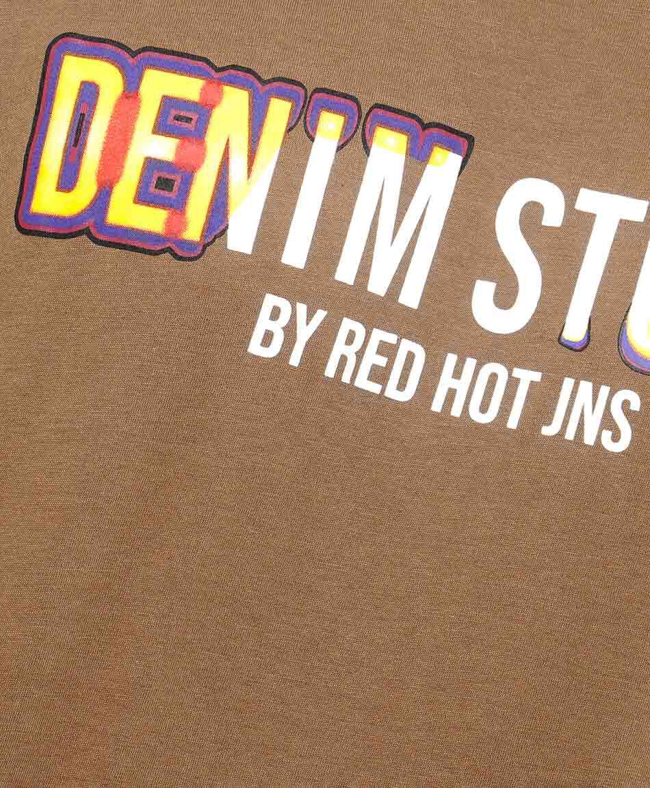 Polera hombre estampada denim studio