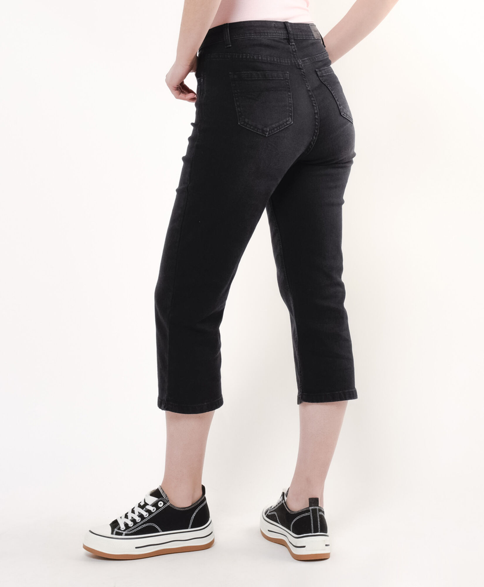 Jeans mujer capri black Jeans mujer capri black