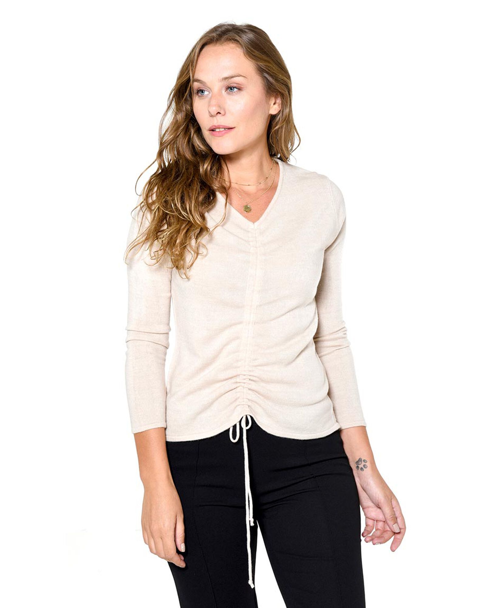Sweater detalle ajustable Sweater detalle ajustable