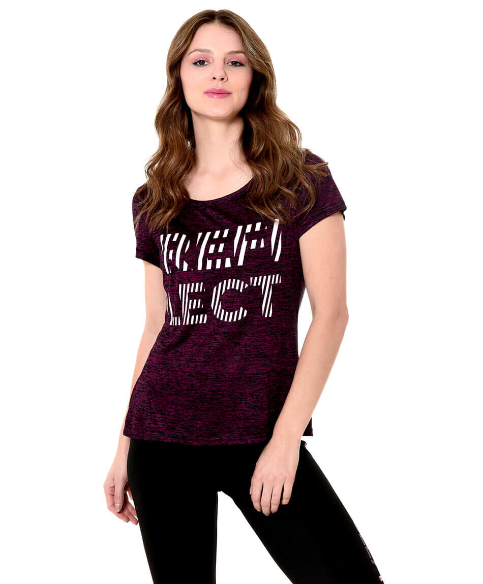 Polera estampada