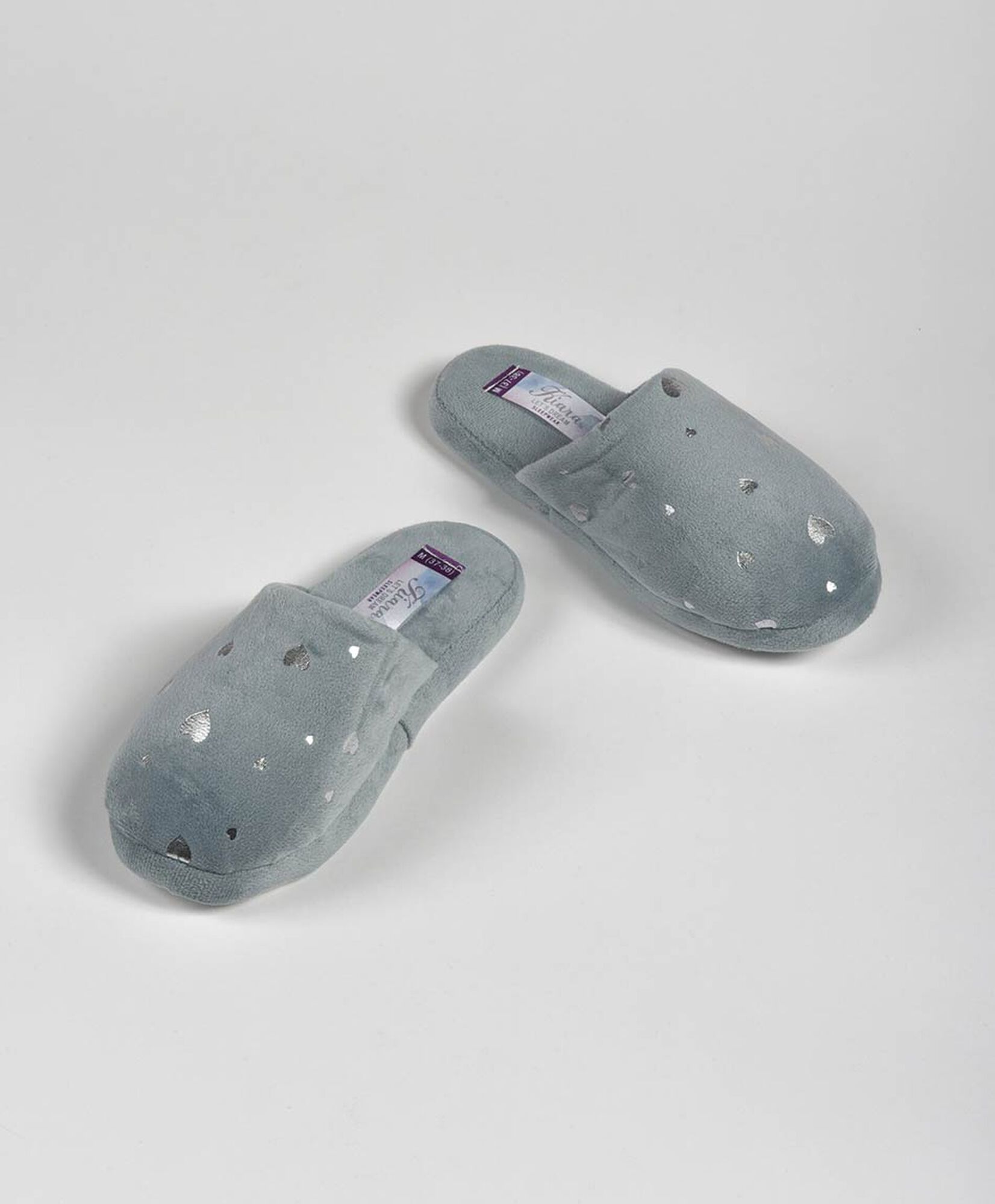 Pantufla mujer corazones Pantufla mujer corazones