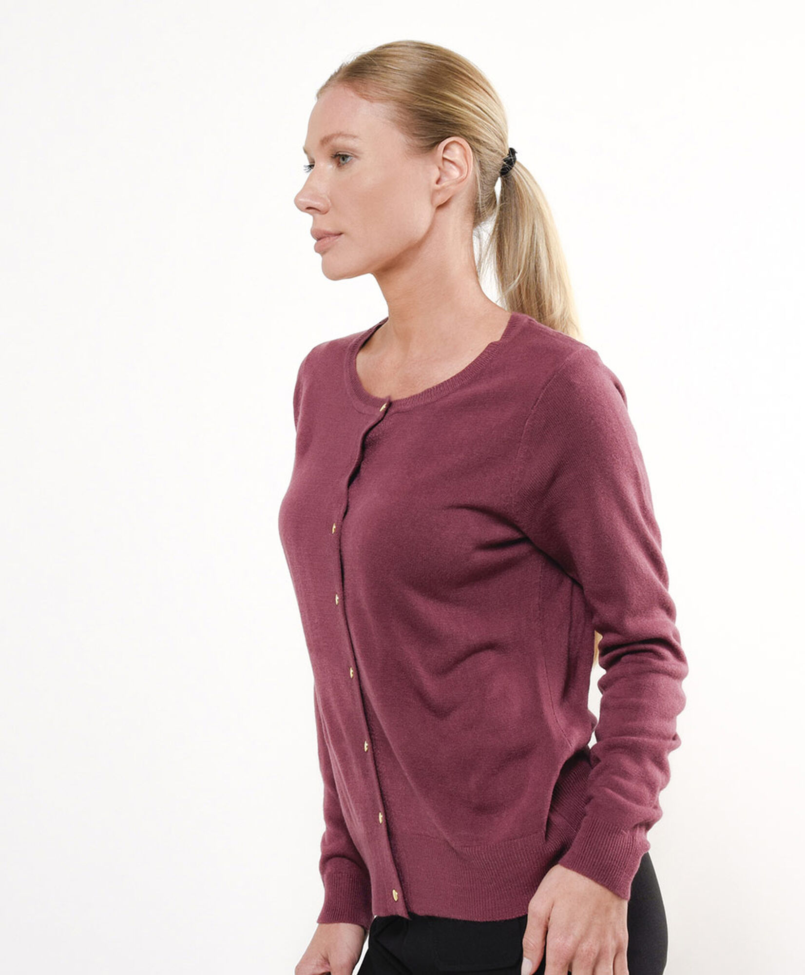 Cardigan mujer básico botones Cardigan mujer básico botones
