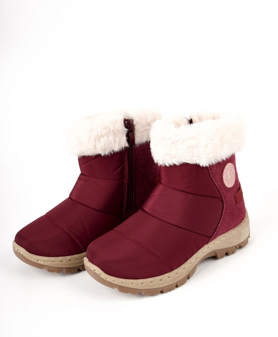 Bota infantil forrada