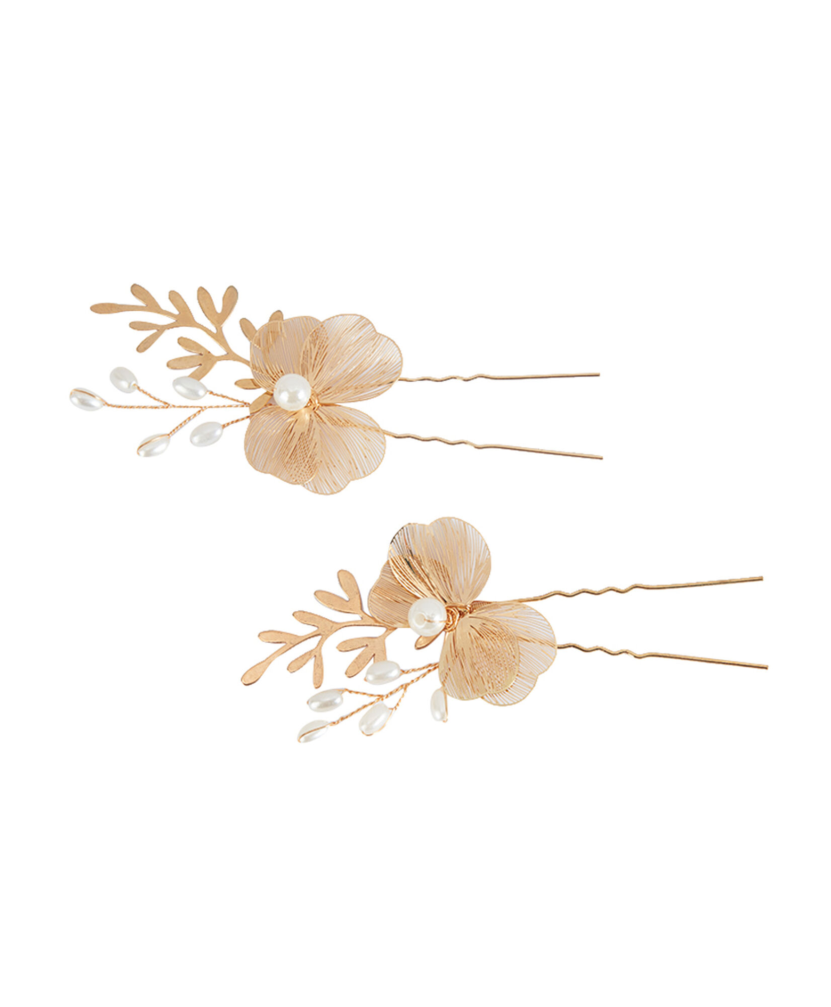 Set 2 pinches mujer flor Set 2 pinches mujer flor