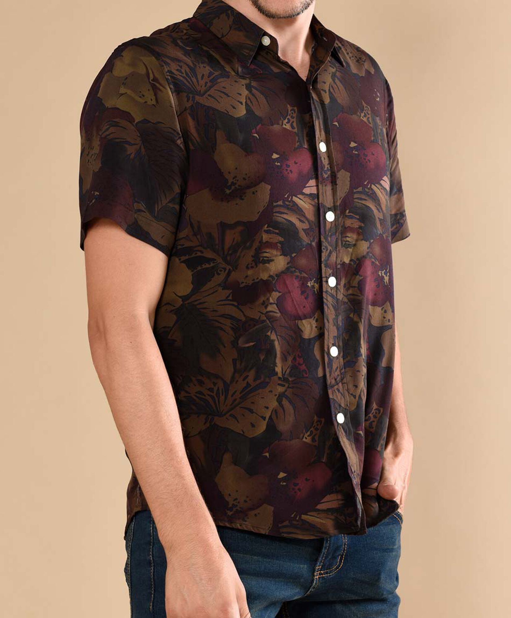 Camisa hombre flores Camisa hombre flores