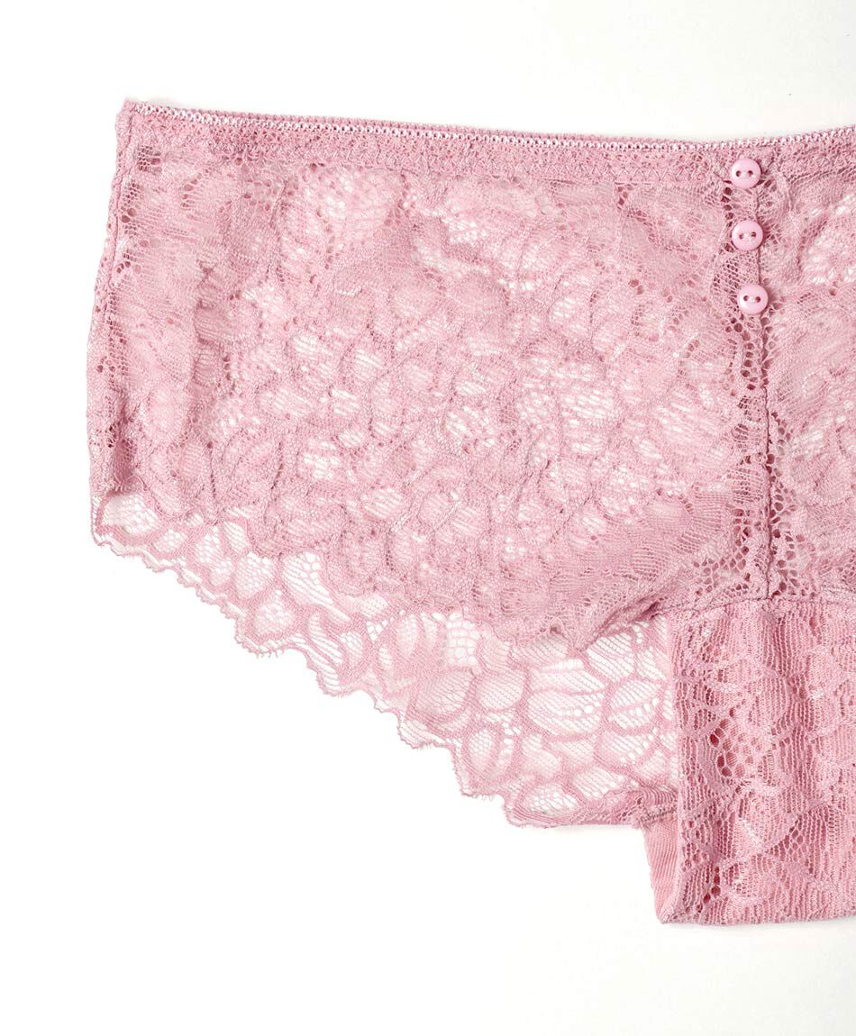 Pantaleta mujer encaje begonia