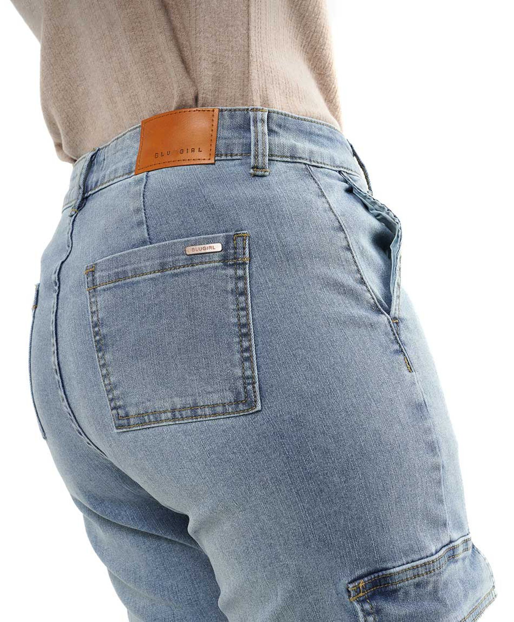 Jeans mujer cargo wide Jeans mujer cargo wide