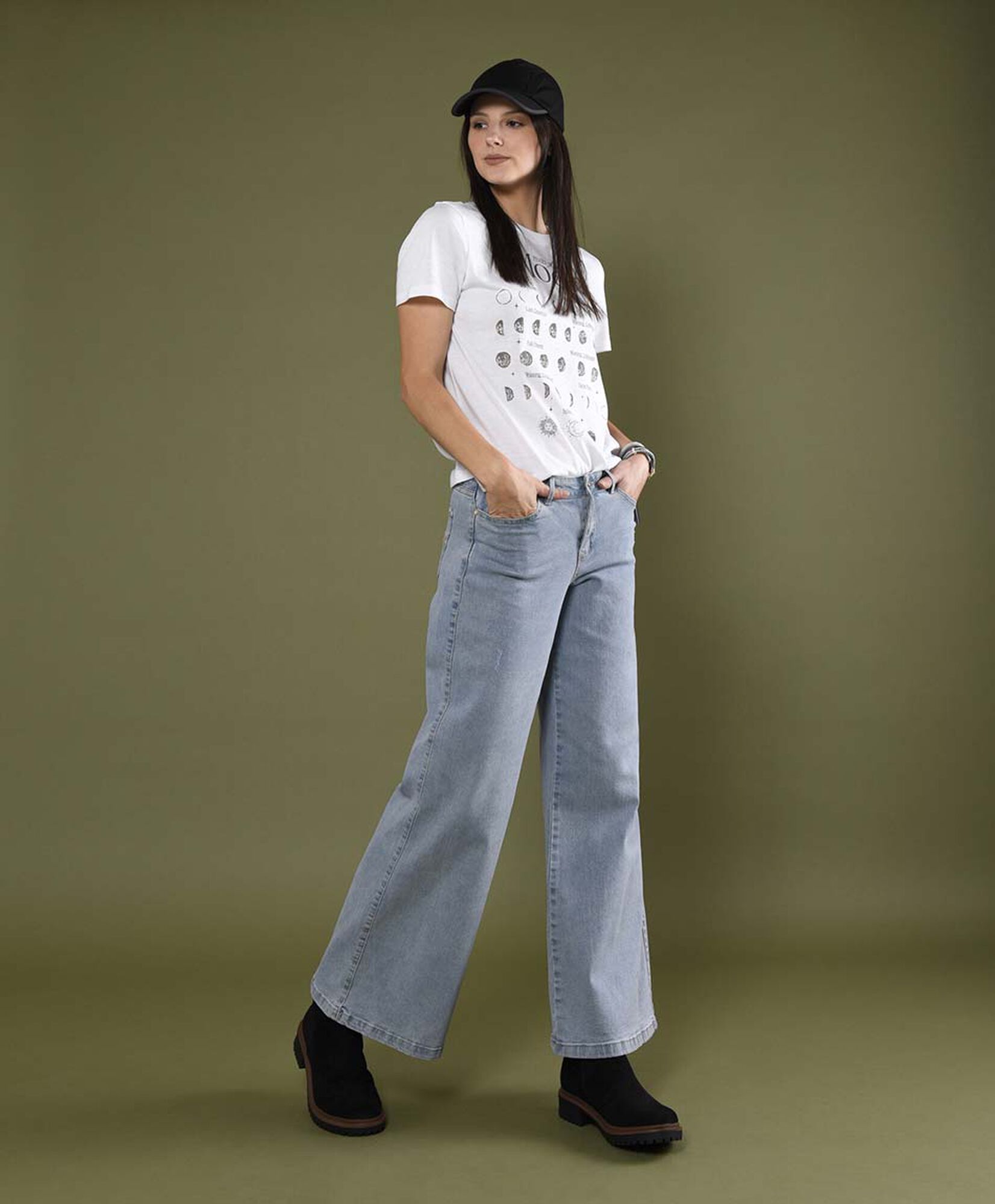 Jeans mujer wide leg Jeans mujer wide leg