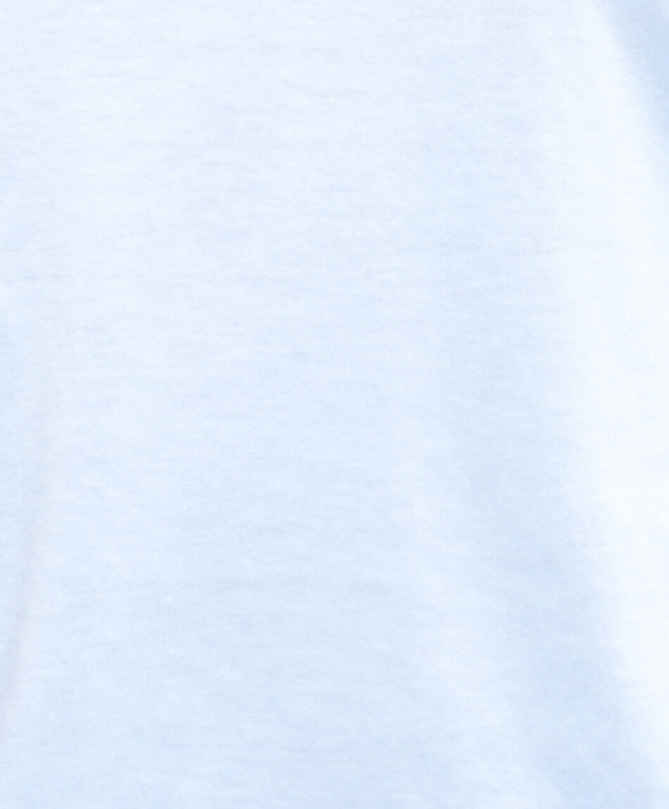 Polera mujer basic cian