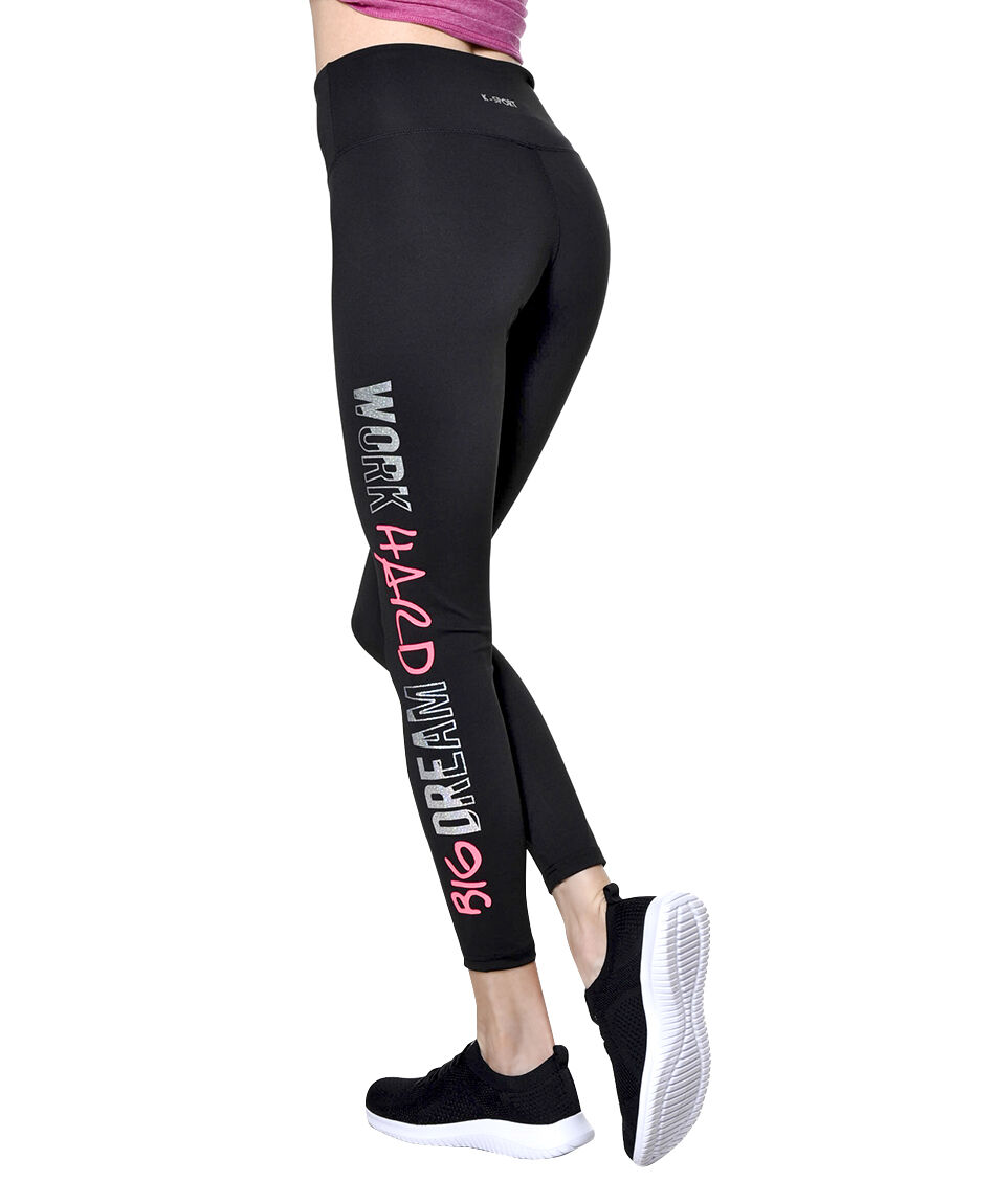 Calza deportiva letras