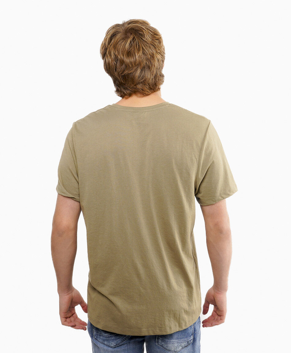 Polera hombre estampado motorcycle