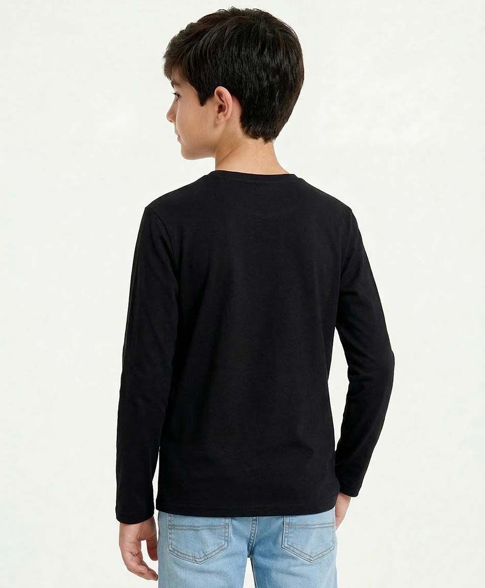 Polera ni&ntilde;o dibujo spray