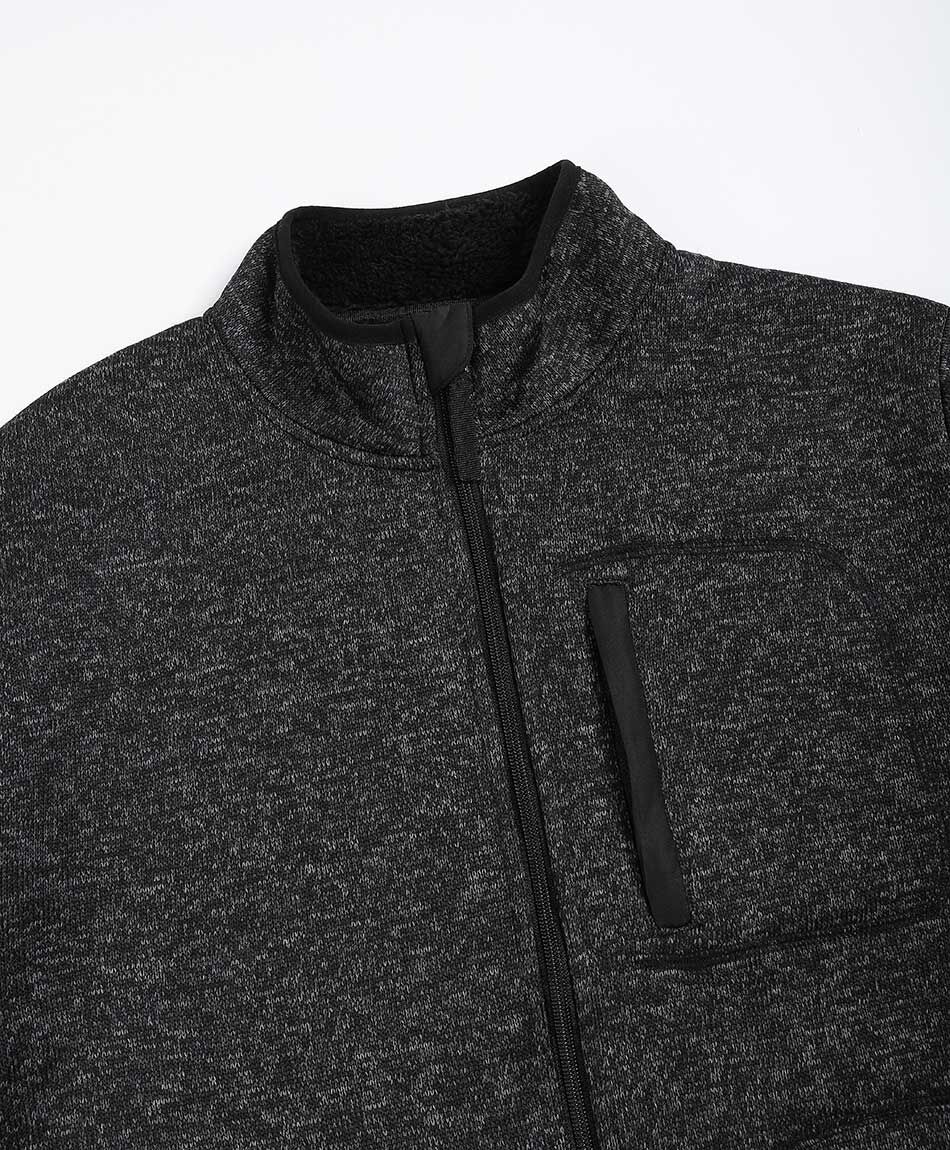 Chaqueta hombre forrada con coral fleece