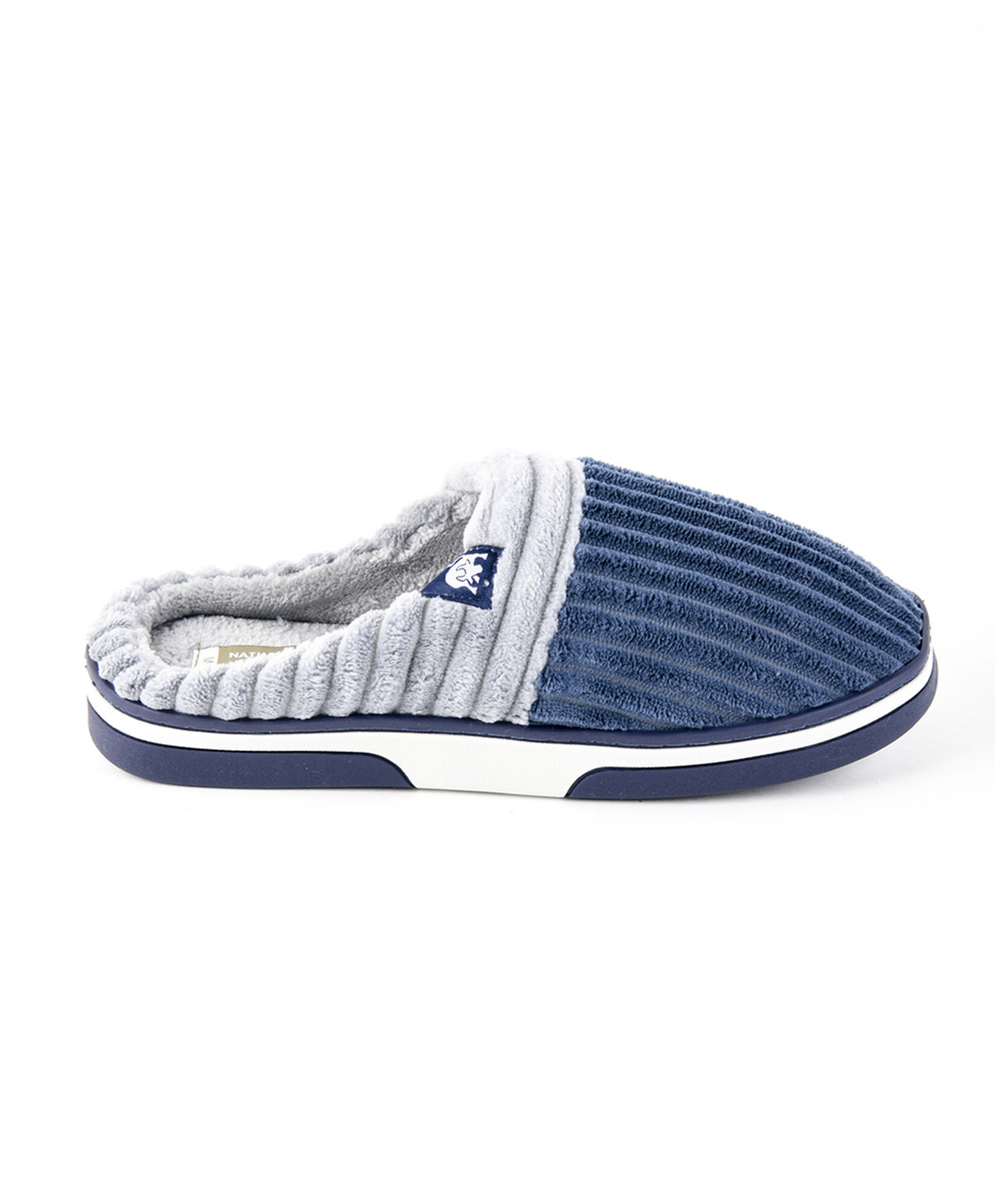 Pantufla hombre suave azul Pantufla hombre suave azul