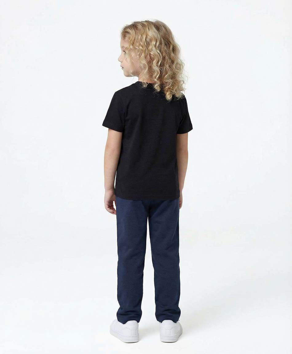 Pantal&oacute;n escolar elasticado navy ni&ntilde;a