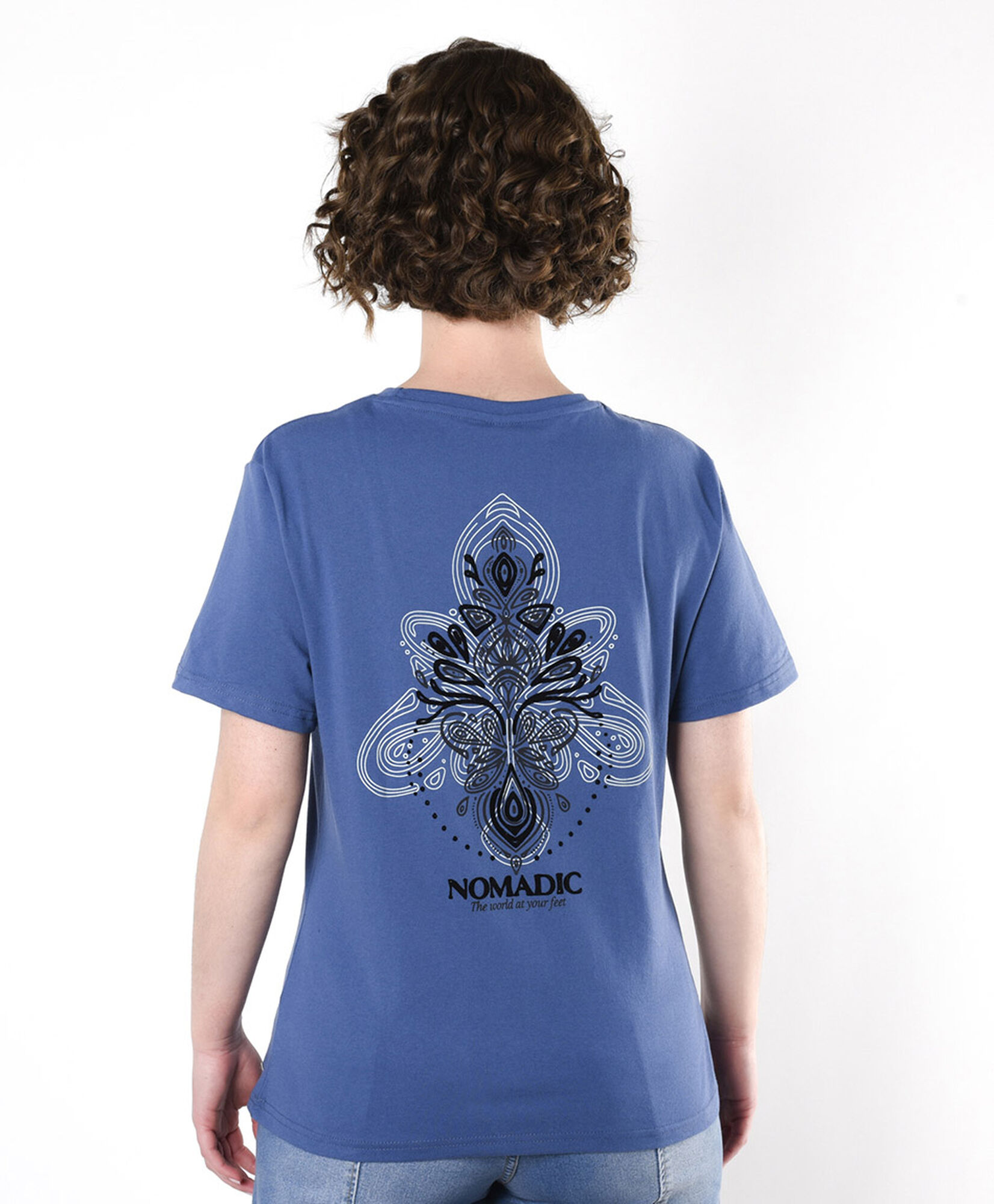 Polera mujer doble estampado nomadic Polera mujer doble estampado nomadic