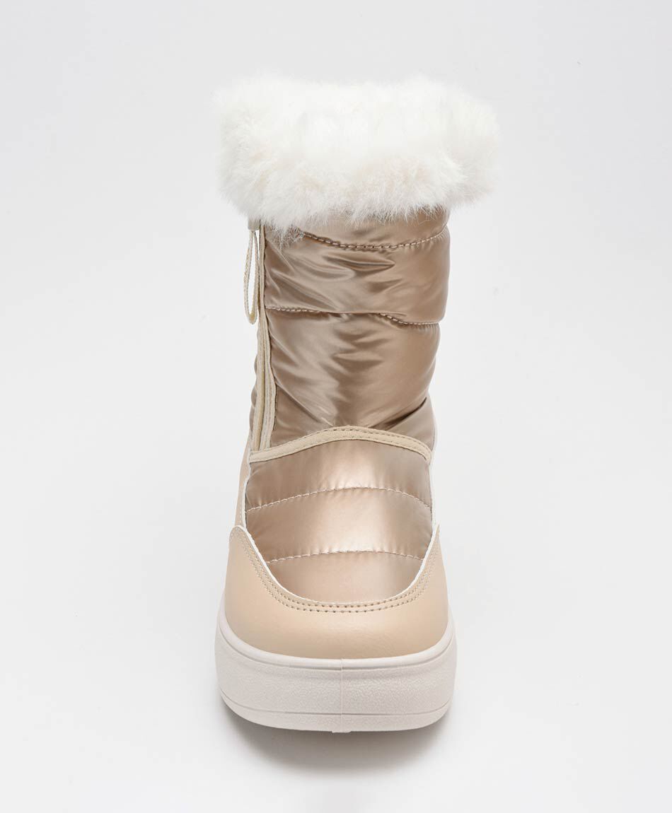 Bota infantil pelitos sat&iacute;n