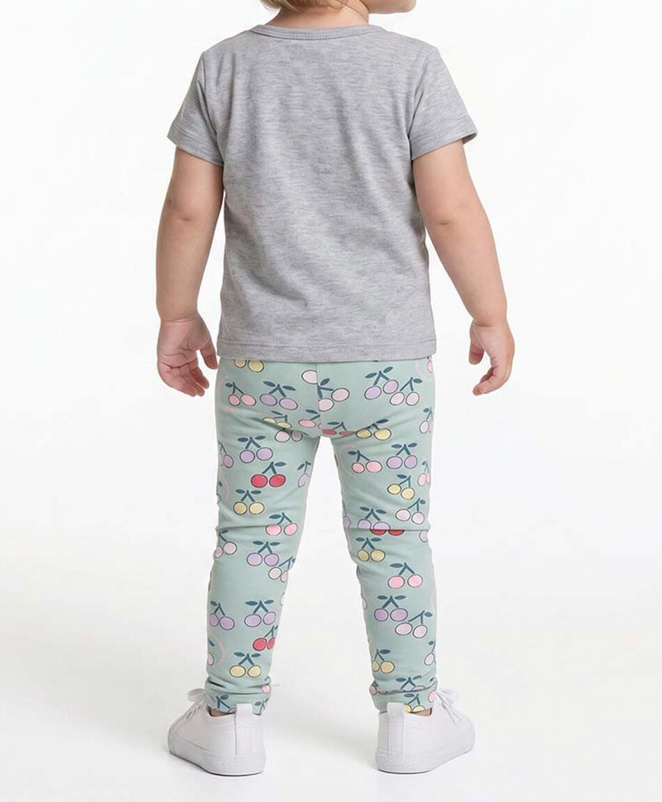 Leggins beb&eacute; cerezas colores