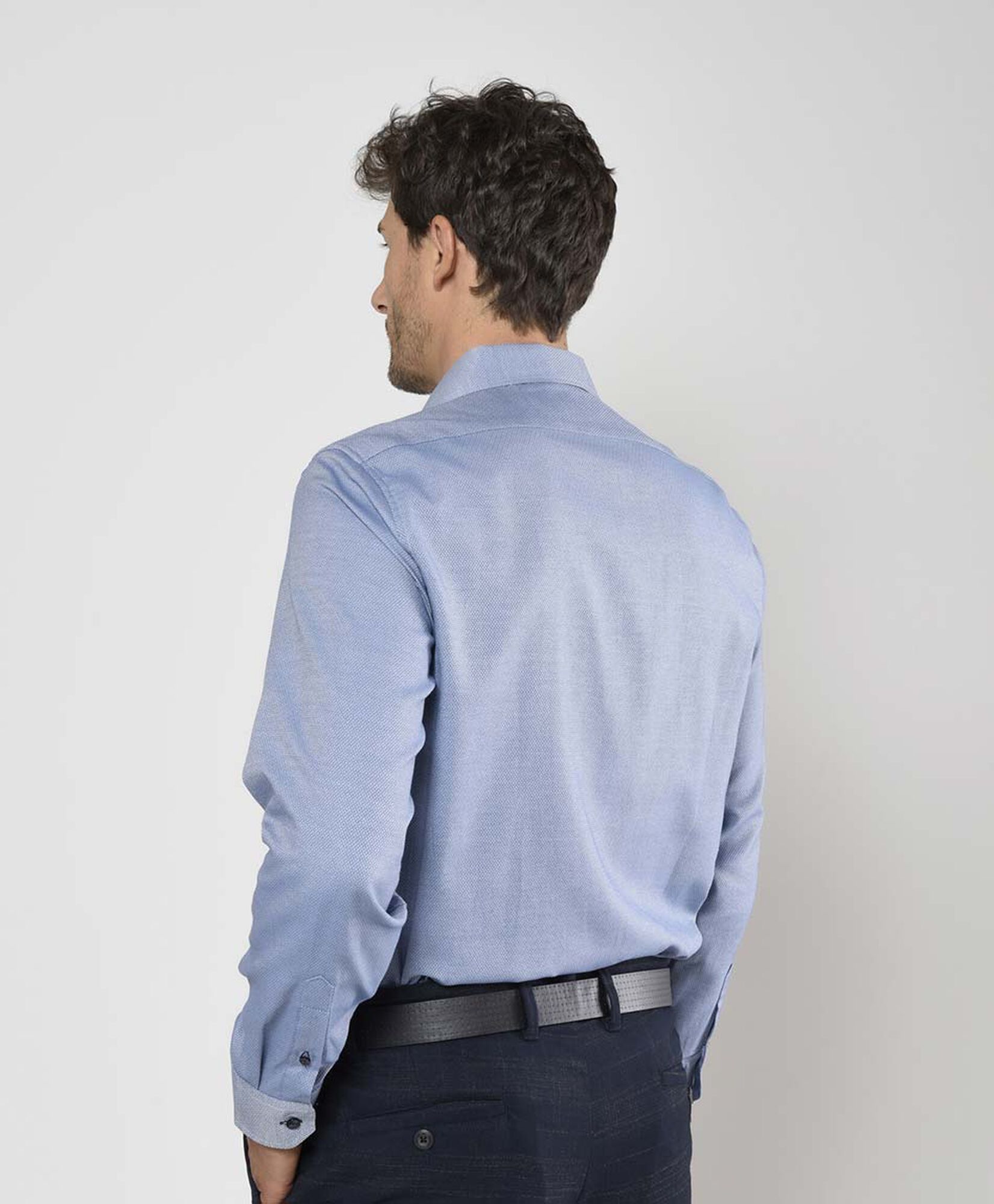 Camisa hombre mini rombos Camisa hombre mini rombos