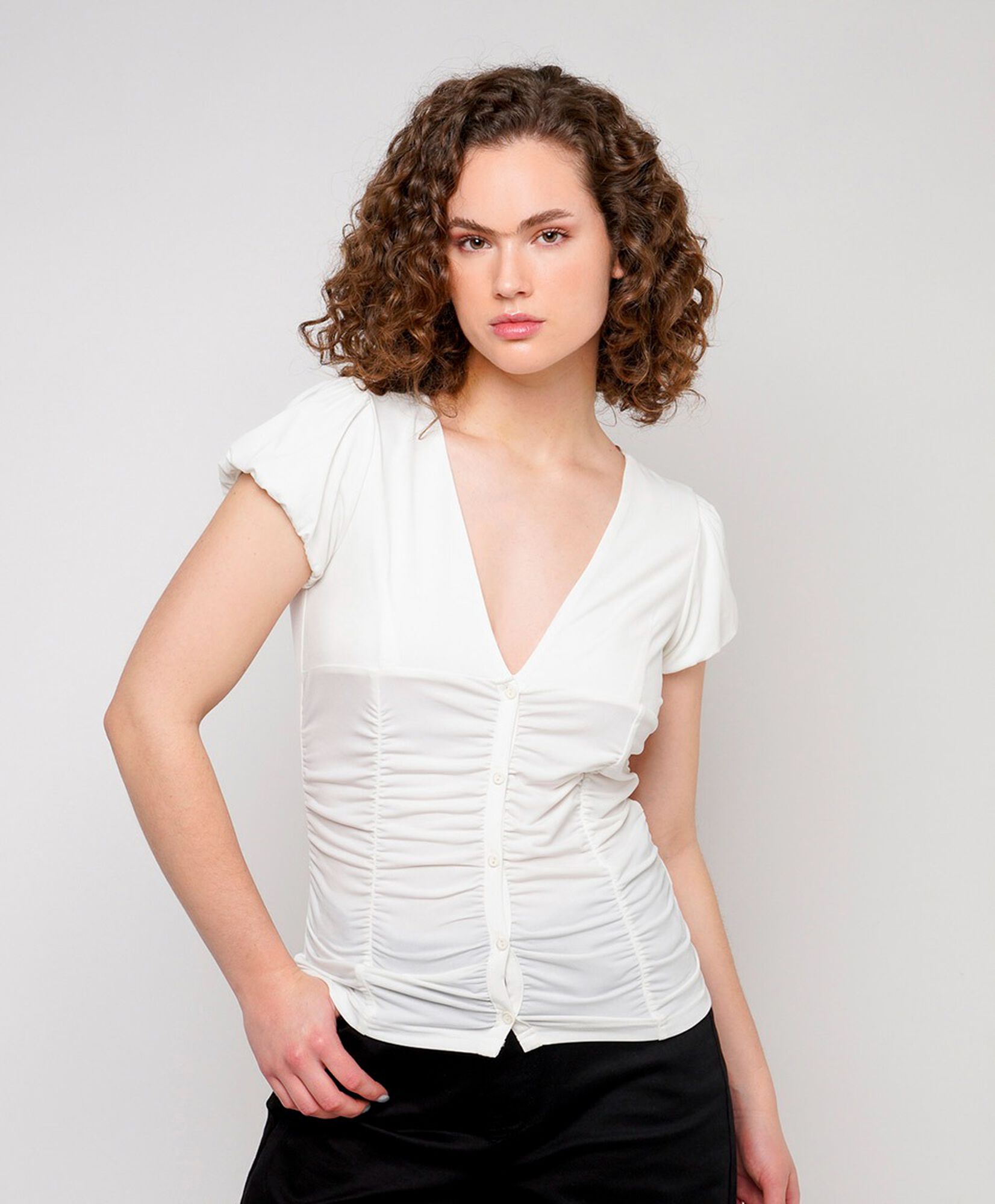 Blusa mujer entallada Blusa mujer entallada