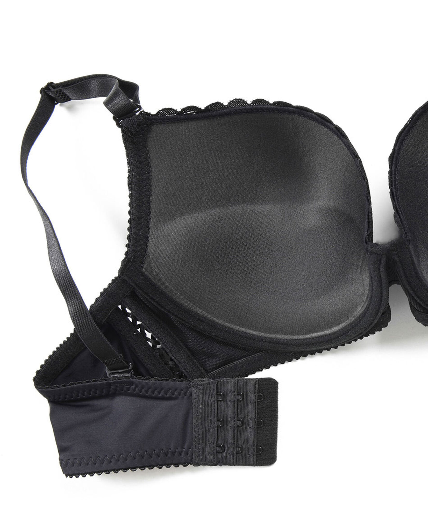 Sostén mujer cruzados laterales push up escote en v Sostén mujer cruzados laterales push up escote en v