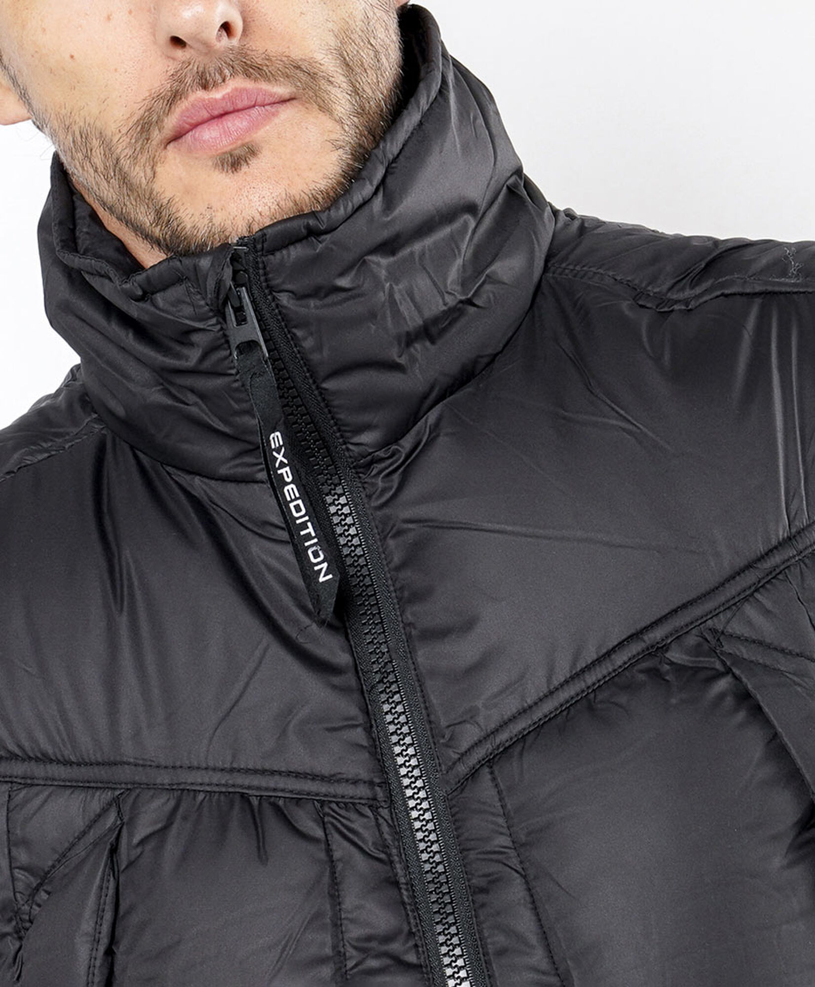 Parka hombre sin mangas cierres Parka hombre sin mangas cierres