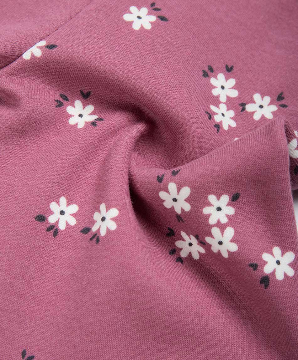 Leggins beb&eacute; forrada florcitas