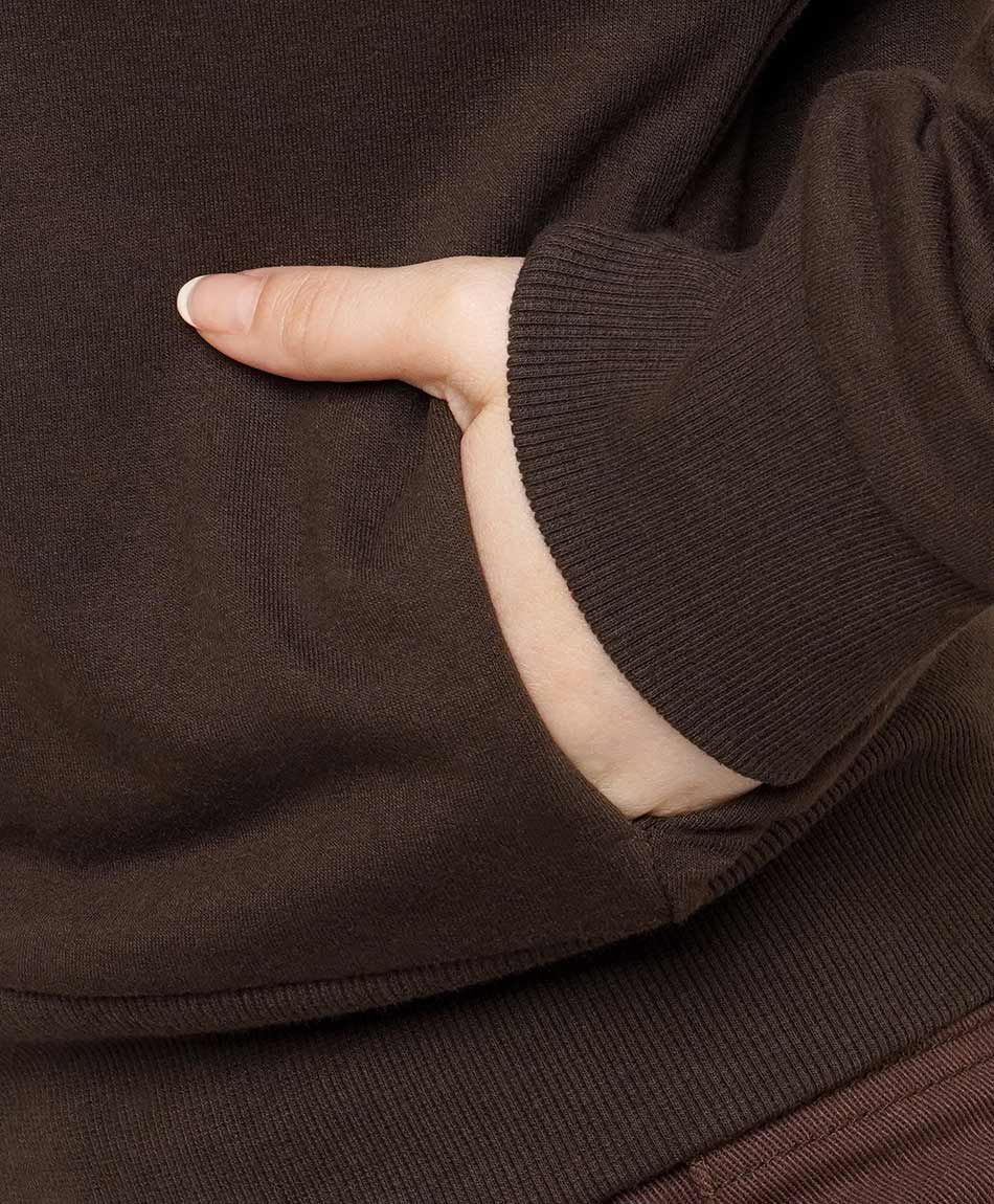 Poler&oacute;n mujer caf&eacute;