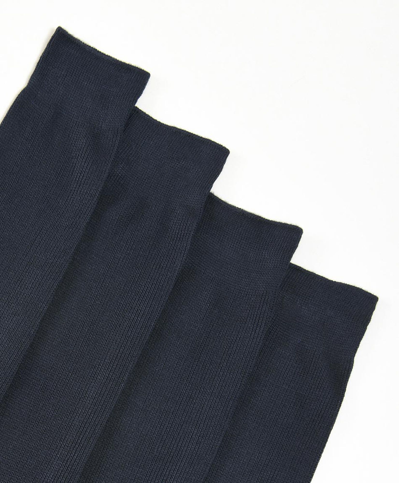 Set 2 calcetines escolares largo azul oscuro Set 2 calcetines escolares largo azul oscuro