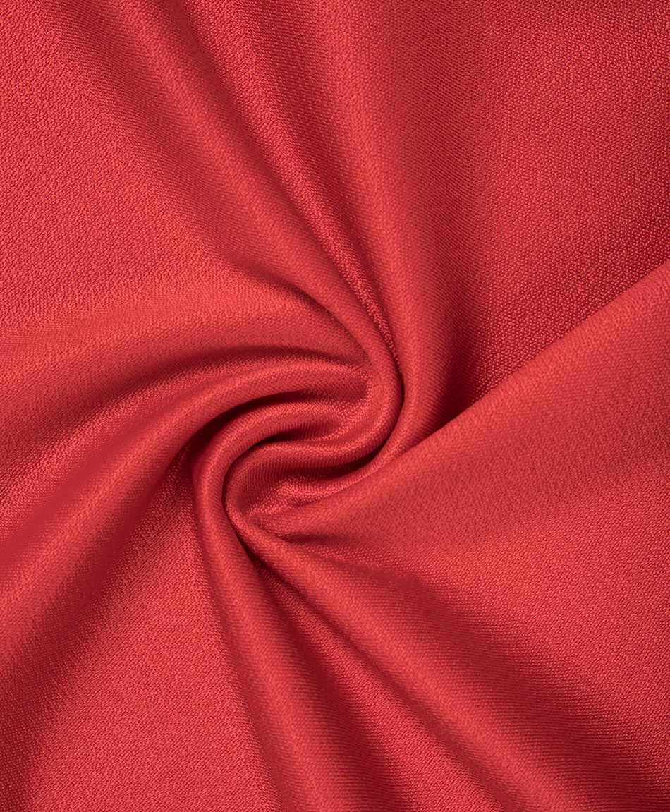 Polera mujer asim&eacute;trica lazo roja