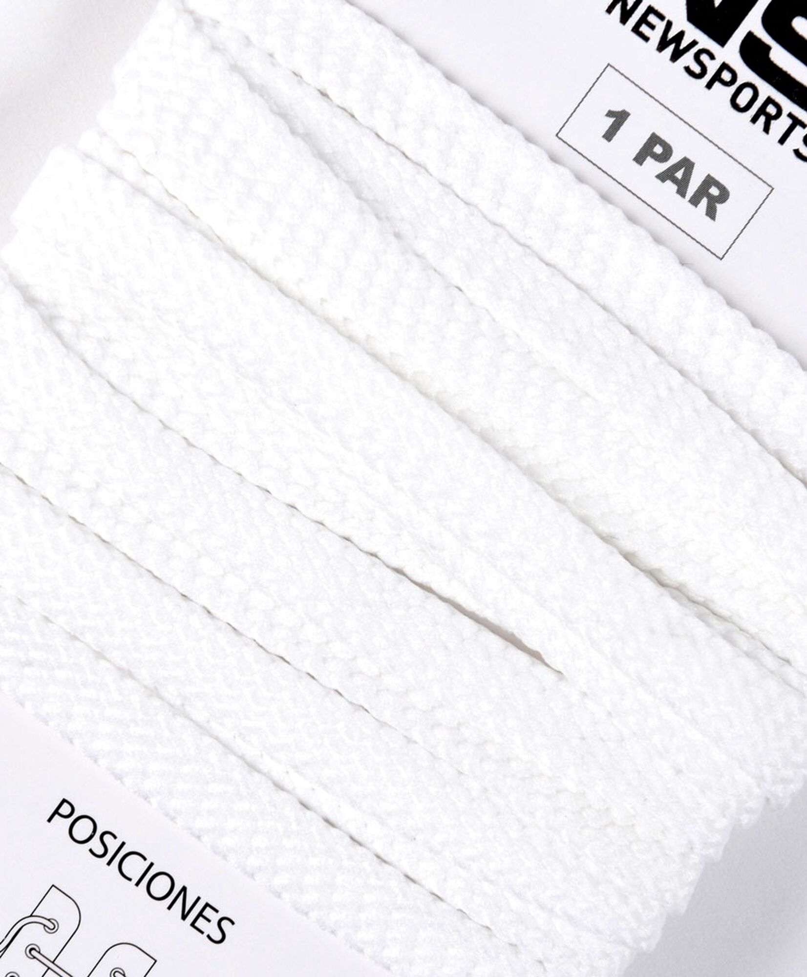 Cordón zapatilla blanco Cordón zapatilla blanco