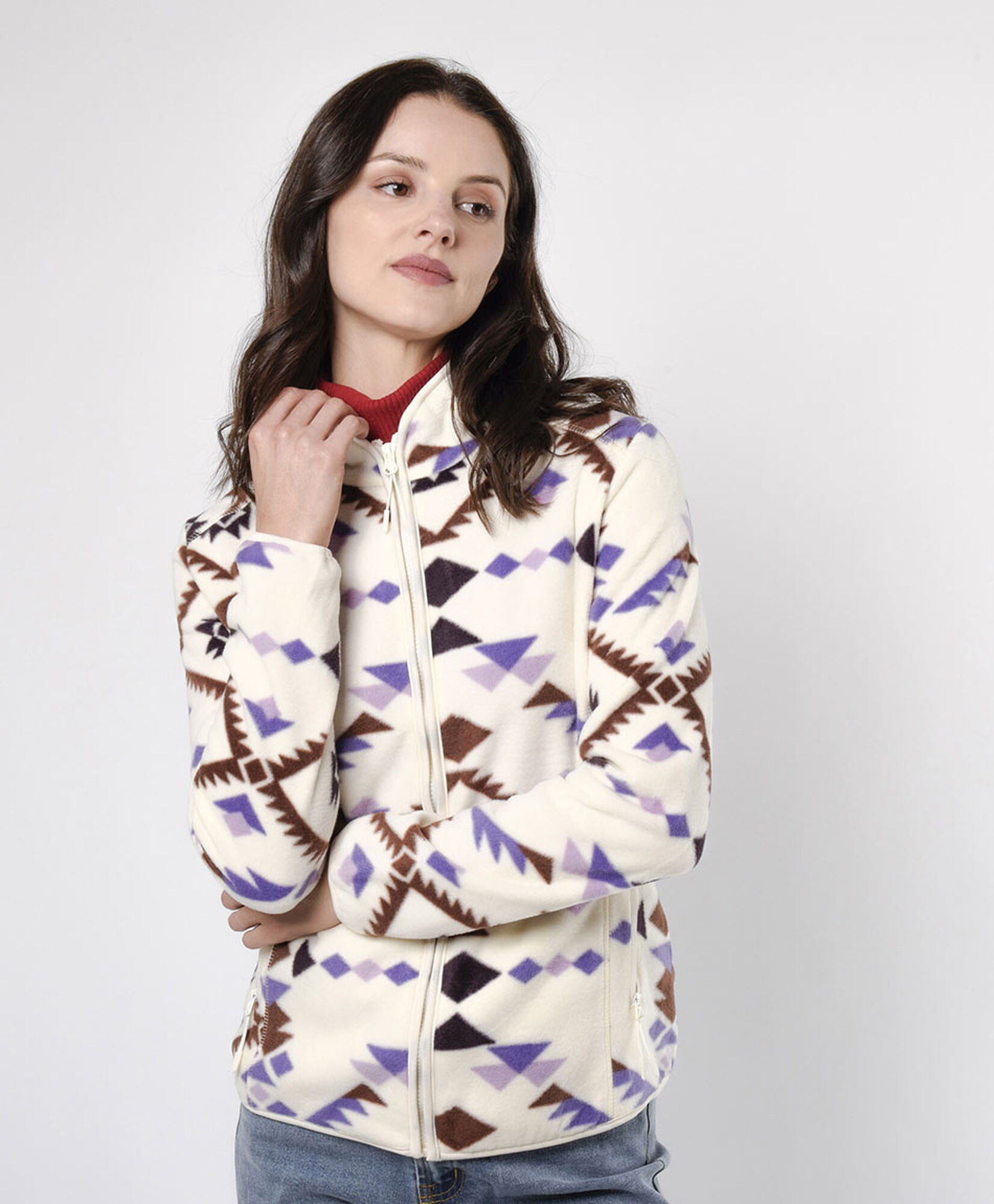 Polar mujer estampado Polar mujer estampado