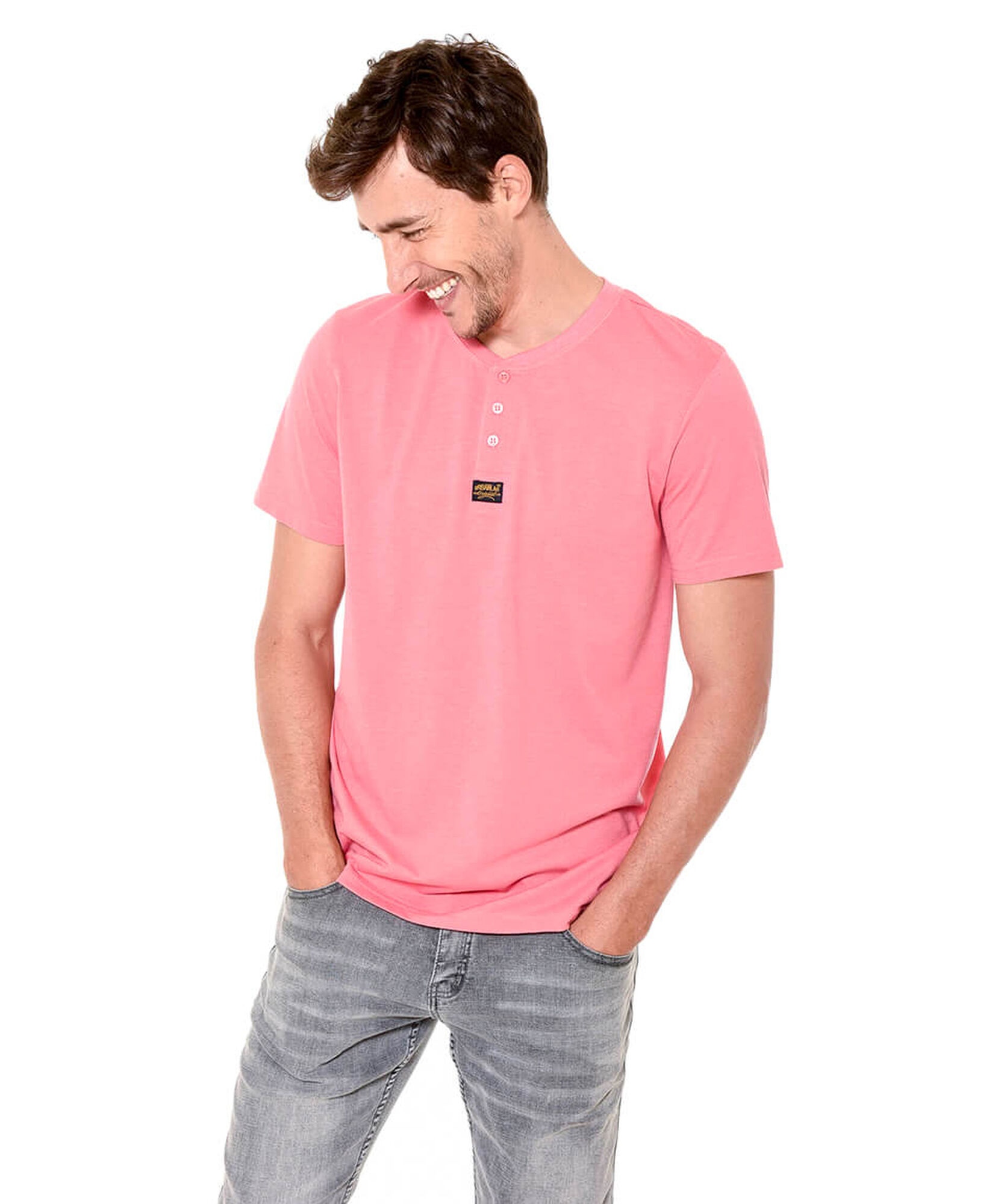 Polera lisa botones Polera lisa botones