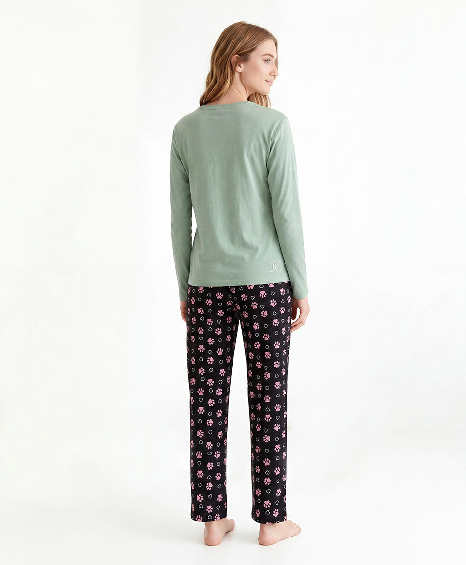Pijama mujer dos perritos