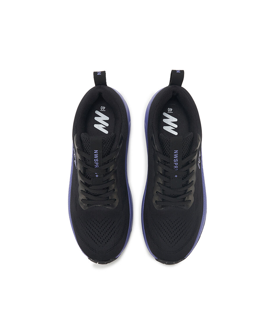 Zapatilla deportiva mujer plataforma lila