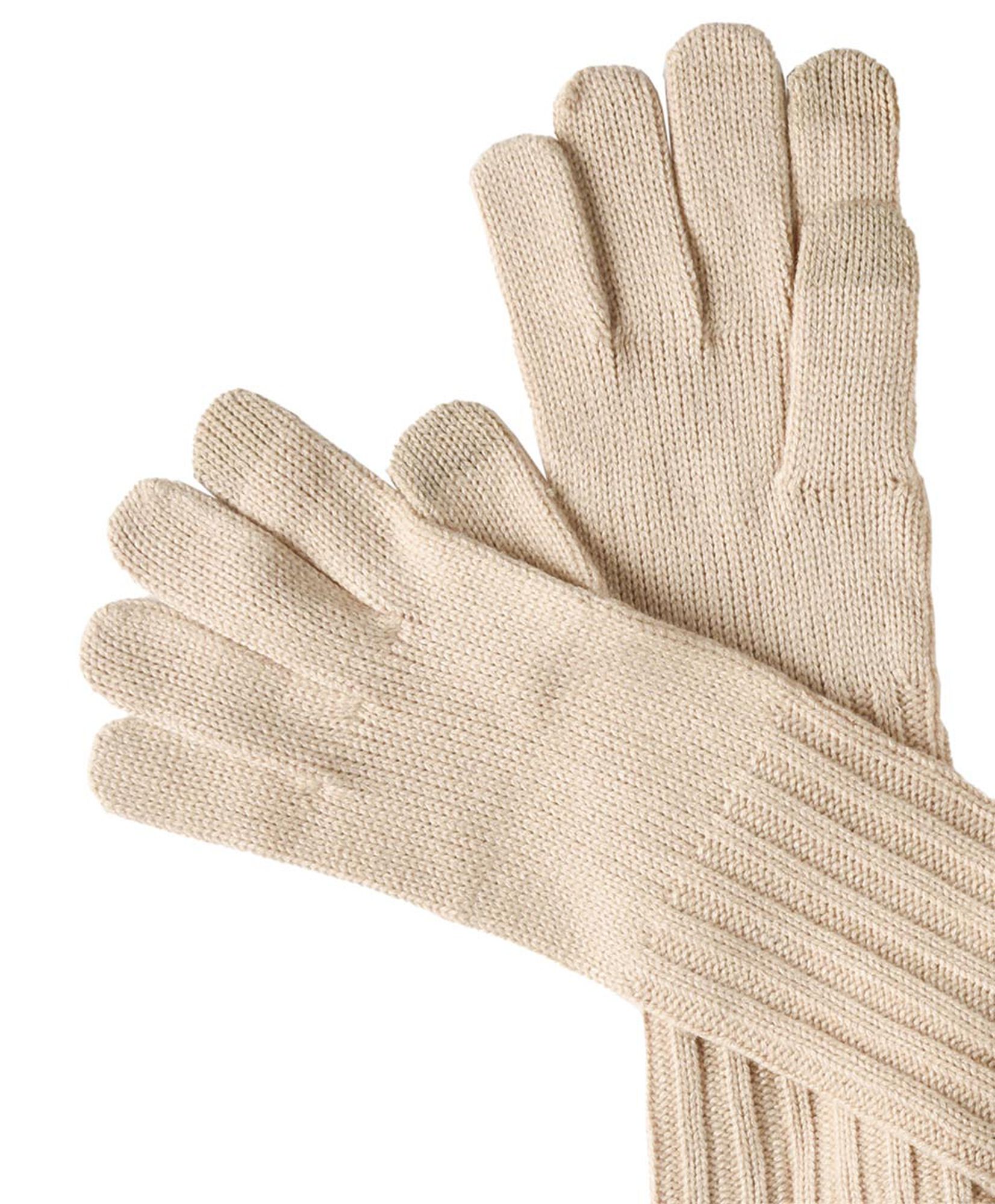 Set gorro + guantes + bufanda mujer beige Set gorro + guantes + bufanda mujer beige