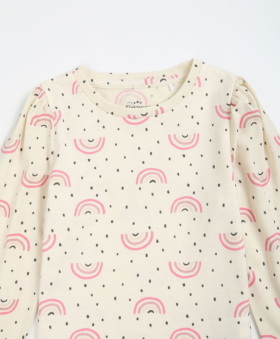 Polera beb&eacute; arco&iacute;ris day