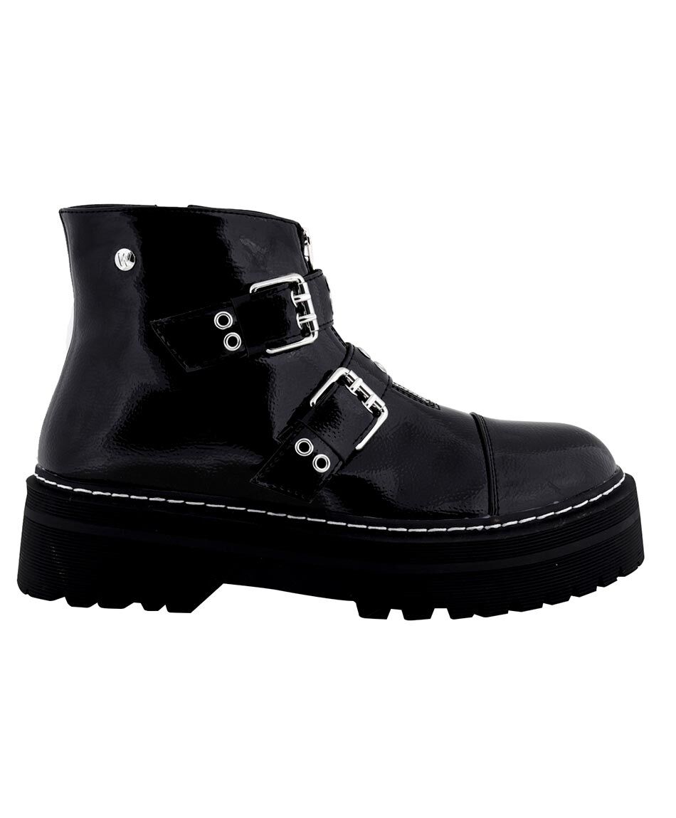 Botin militar hebillas