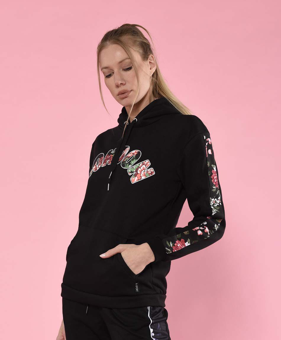 Poler&oacute;n deportivo mujer flores